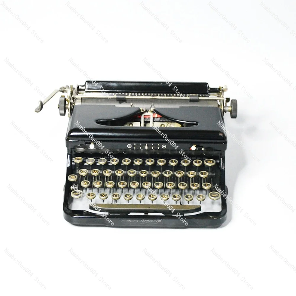 ROYAL Typewriter 1936 American Portable Metal Machinery Nostalgic Retro Literary Birthday Gift Normal Use