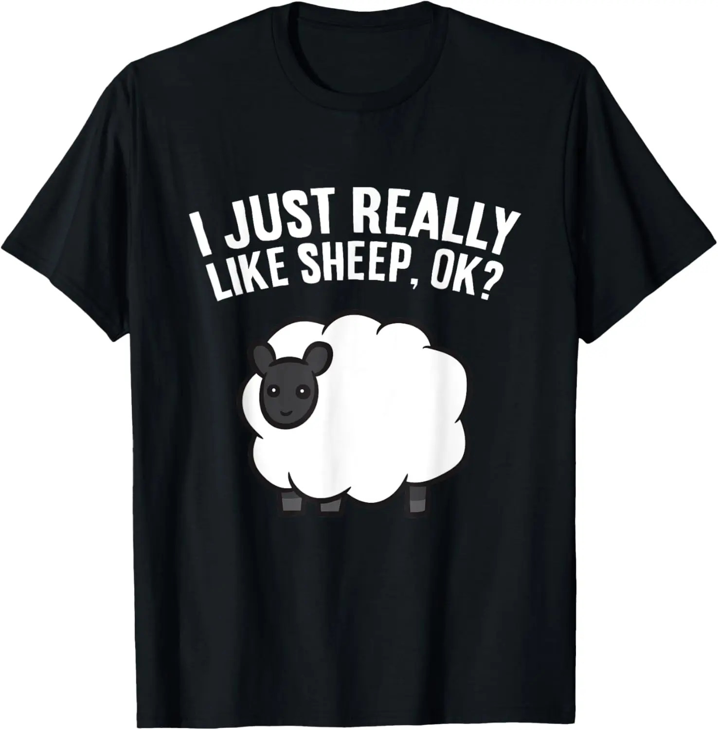 عشاق الأغنام رعي الأغنام أنا فقط أحب تي شيرت الأغنام حقًا #1