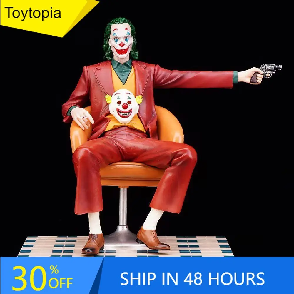 

28cm New Marvel Comics Suicide Squad Joker Action Figure Detective Comics Anime Figure Pvc Model Dolls Collection Gift Toys