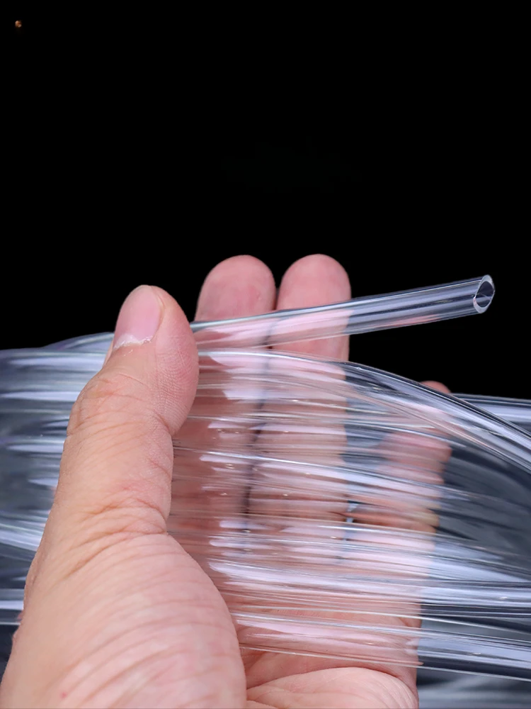 Transparent PVC Plastic Hoses, Horizontal Household Water Pipes, Corrosion-Resistant  Oil  2mm, 4mm, 6mm, 8mm, 10mm