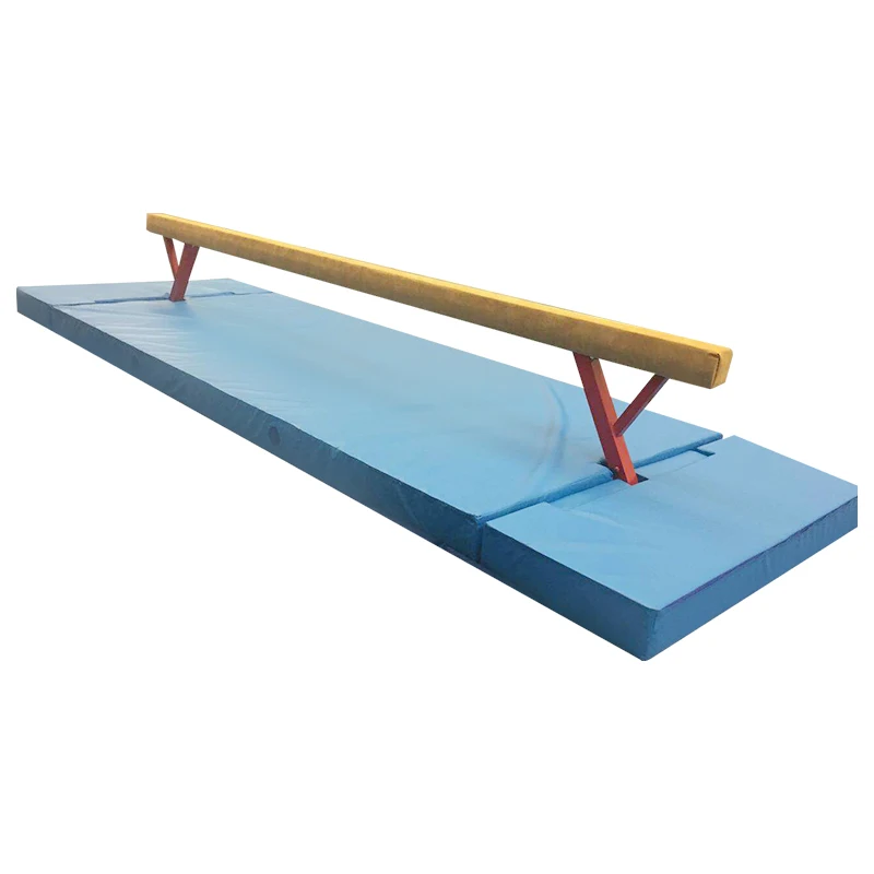 

Gymnastics Gym Exercise Equipment Balance Beam and Mat for Home
