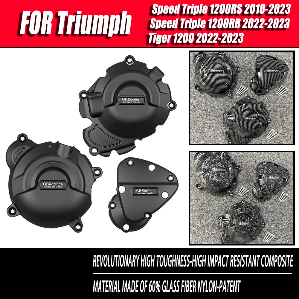 

For Triumph Speed Triple 1200RS 2018-2023 Speed Triple 1200RR 2022-2023 Tiger 1200 2022-2023 Motorcycles Engine Protective Cover