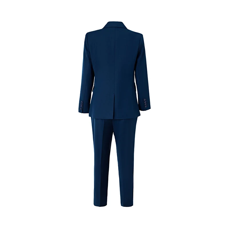 Stile russo Design minimalista bottone singolo primavera autunno donna abiti di qualità formale due pezzi Blazer Pants set