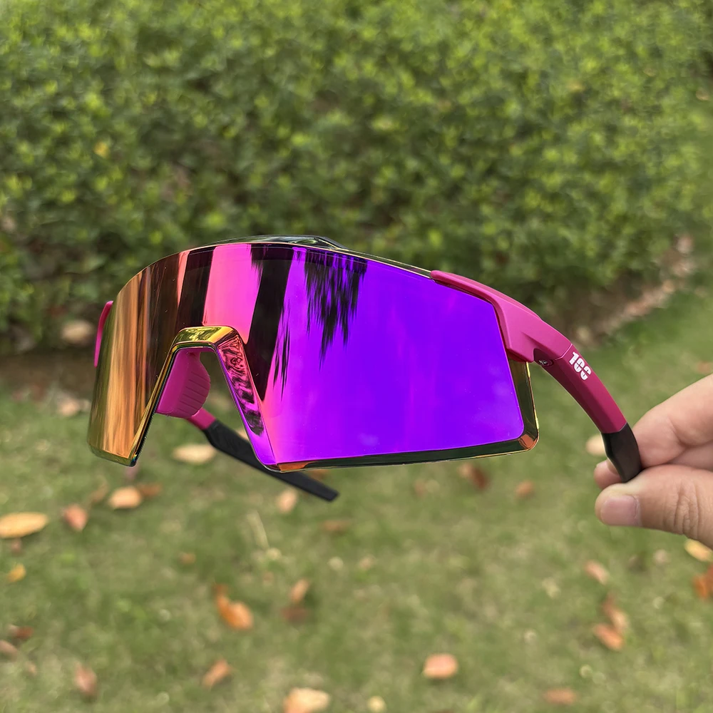 Neue Outdoor-Radsport-Sonnenbrille für Herren, MTB-Fahrradbrille, Sportbrille für Bergsteigen und Angeln, Damen-Fahrradbrille mit UV400-Schutz