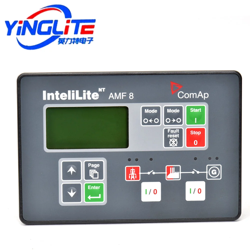 Original IL-NT AMF8 InteliLite NT AMF 8 Diesel Genset Controller Remote Monitoring Genset Panel