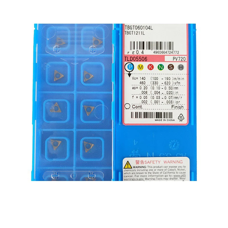 الأصلي TBGT TPGH 0802 TBGT 060102   TPGH 080204   TPGH 090204   TPGH 110304   إدراجات تحول نهائية، إدراج كربيد مملة دقيقة مثلثة