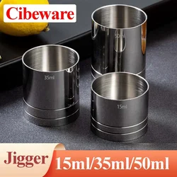 Cocktail Bar Jigger Stainless Steel Cocktail Shaker Measure Cup Shaker Drink Spirit Measure Jigger Kitchen Bar Barware Tools