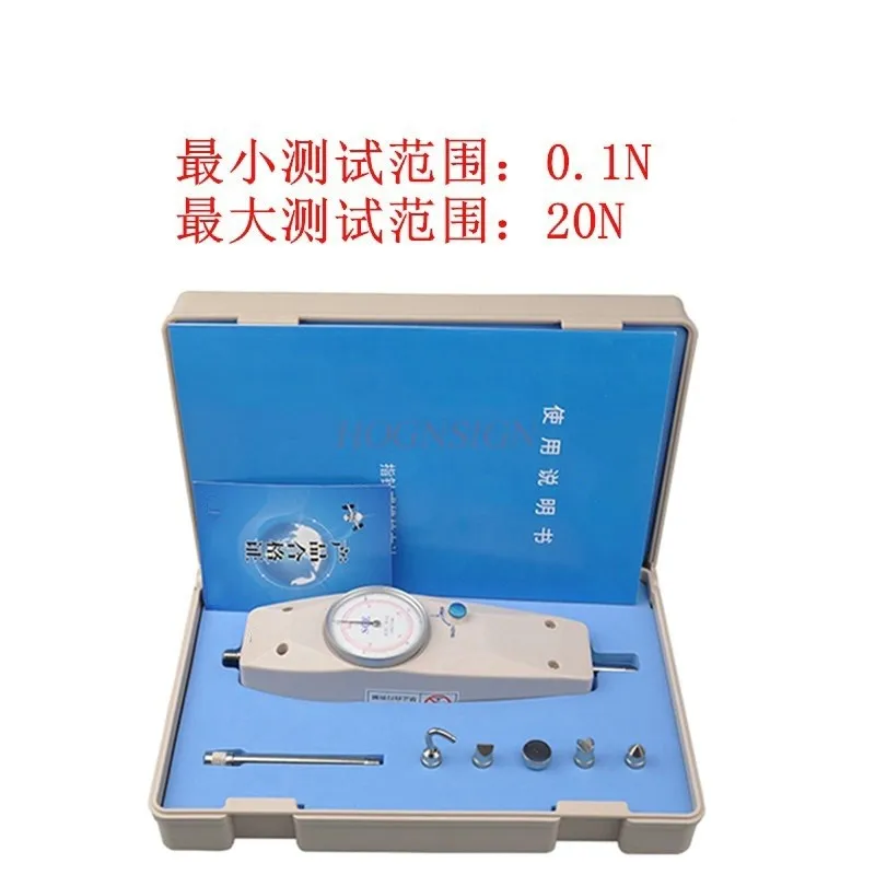 1set Pointer tension and thrust gauge, spring pressure gauge, testing machine, tester, digital display push-pull force gauge