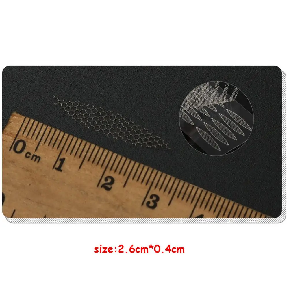 Magic Make up tool ลูกไม้ไฟเบอร์สติกเกอร์เปลือกตาสองชั้นเทปแคบมองไม่เห็น