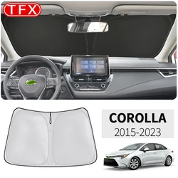 Car Styling For Toyota Corolla E180 E210 2015-2023 Nano-Insulat Windshield Sunshade Front Window Sun Shade Visor Auto Interior