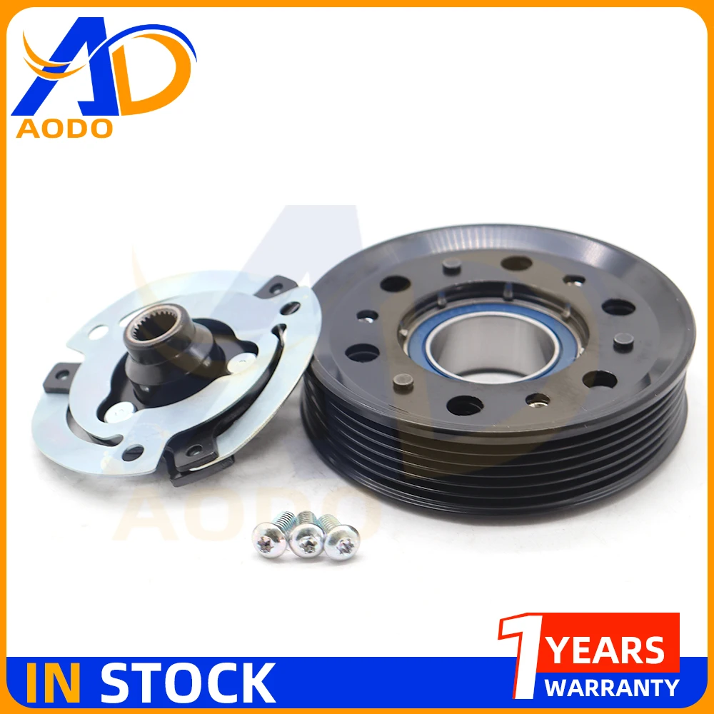 PXE16 AC A/C Compressor Clutch Pulley for VW Volkswagen TIGUAN JETTA 1.9 2.0 1K0820803S 1K0820808B 1K0820808BX 1K0820803G