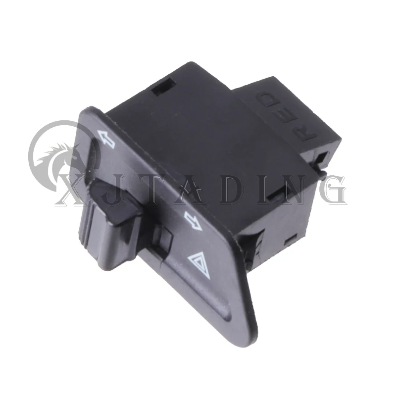 1 Pcs Double Flash Light Turn Signal Starter Single Switch Button For GY6 50cc 125cc 150cc Moped Scooter Modified Accessories