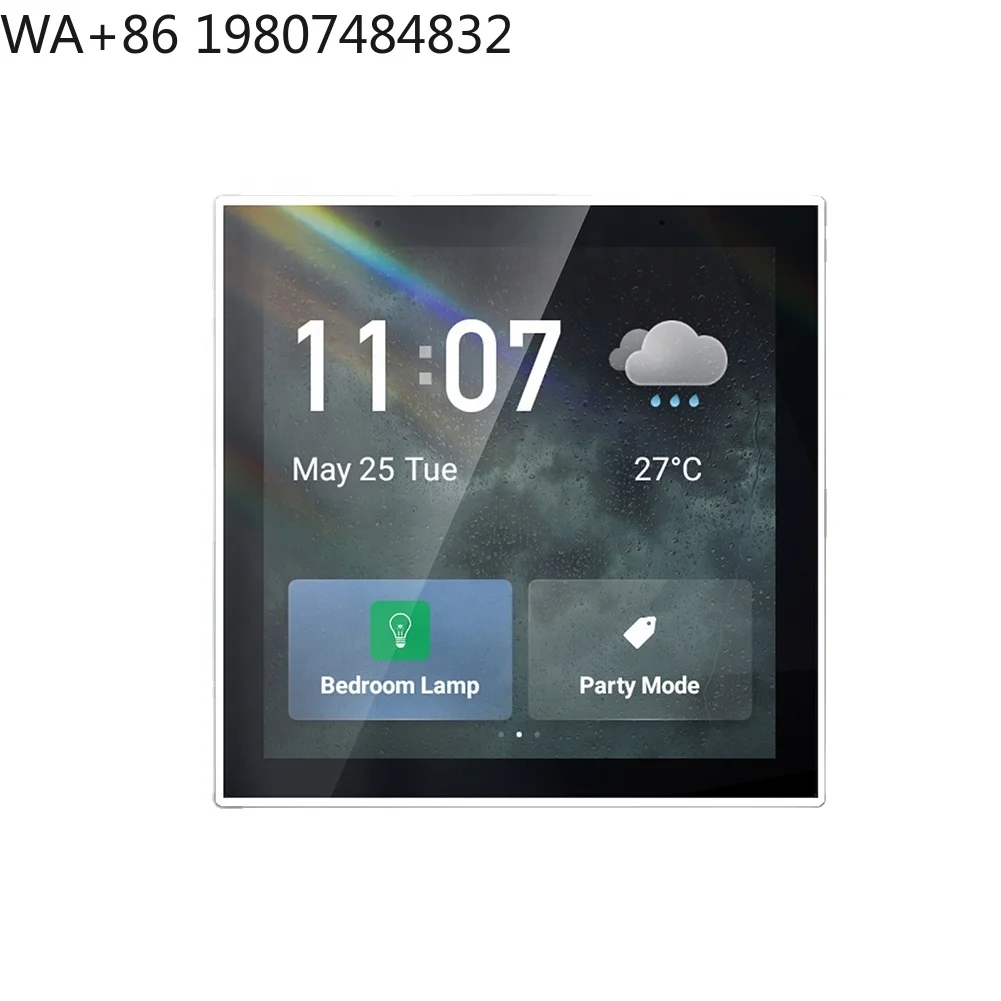 4 Inch OLED Smart Touch Panel WiFi Zigbee Multi-functional Gateway  Scene Customization Automation Device
