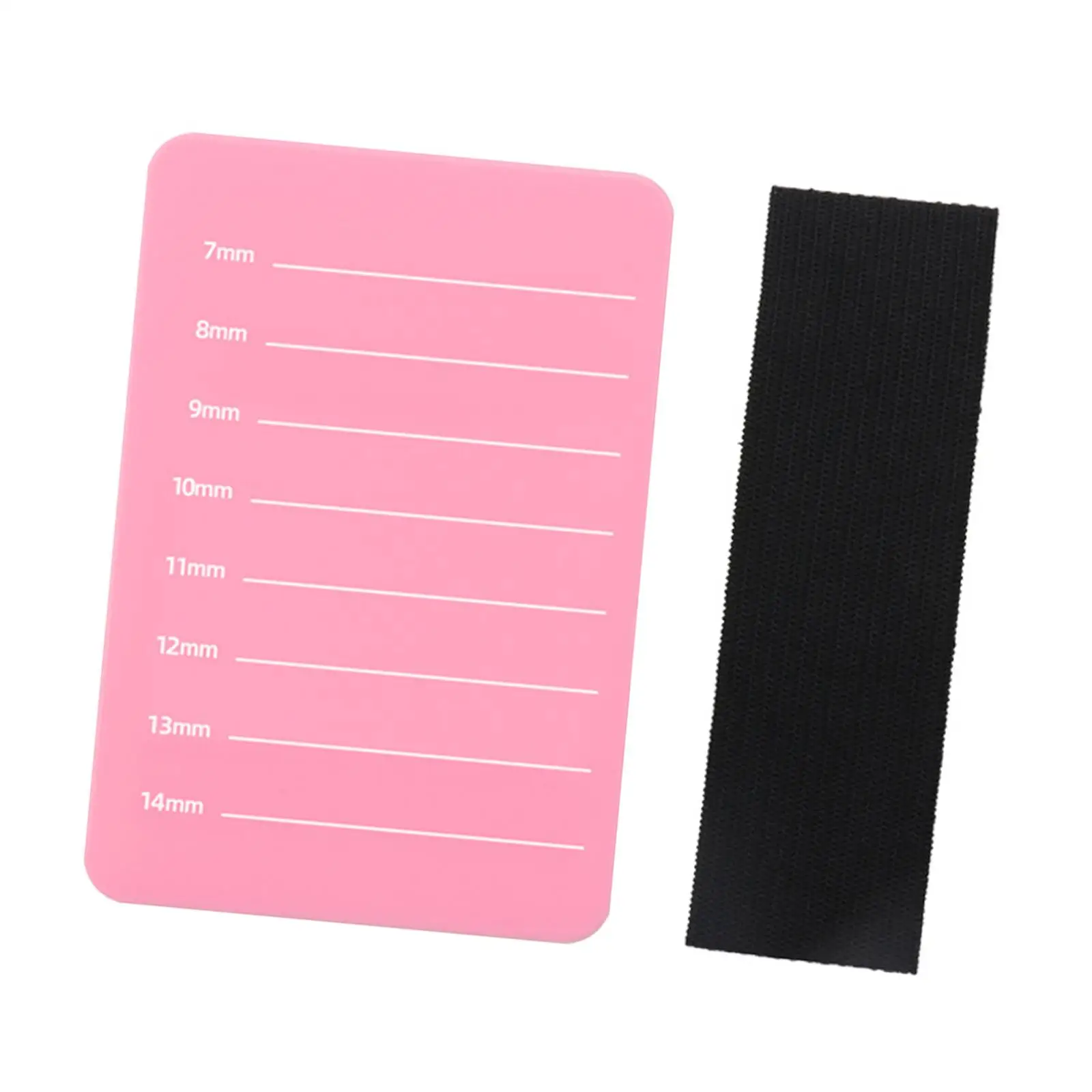 인조 속눈썹 접착 트레이 아크릴 속눈썹 연장 보관판 컴팩트 속눈썹 액세서리 살롱 및 소규모 사업용