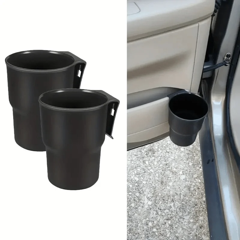 Can Multifunctional Storage Box Car Water Cup Holder Mobile Phone Beverage Holder Trash Auto Interior Accessories