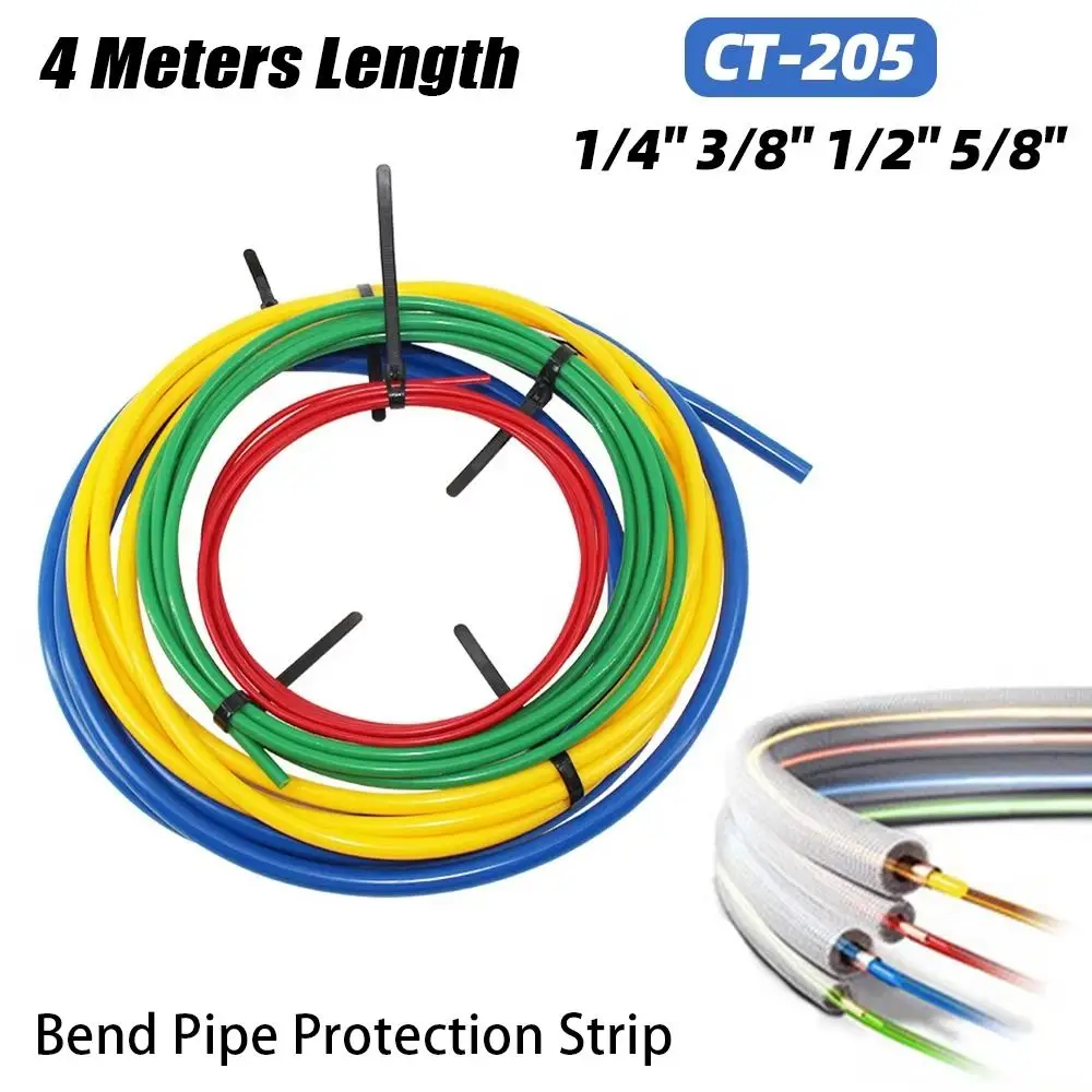 1Pcs CT-205 PE Plastic Copper Pipe Protector Anti-Deformation 1/4