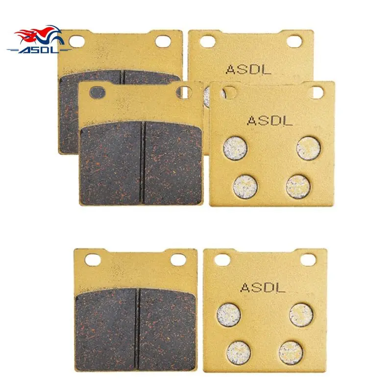 

Front Rear Brake Pads For SUZUKI GS GSX 400 500 550 750 SE Katana 1985-1987 86 RG 250 WD Gamma 1983 GSX400 GSX500 GSX550 GSX750