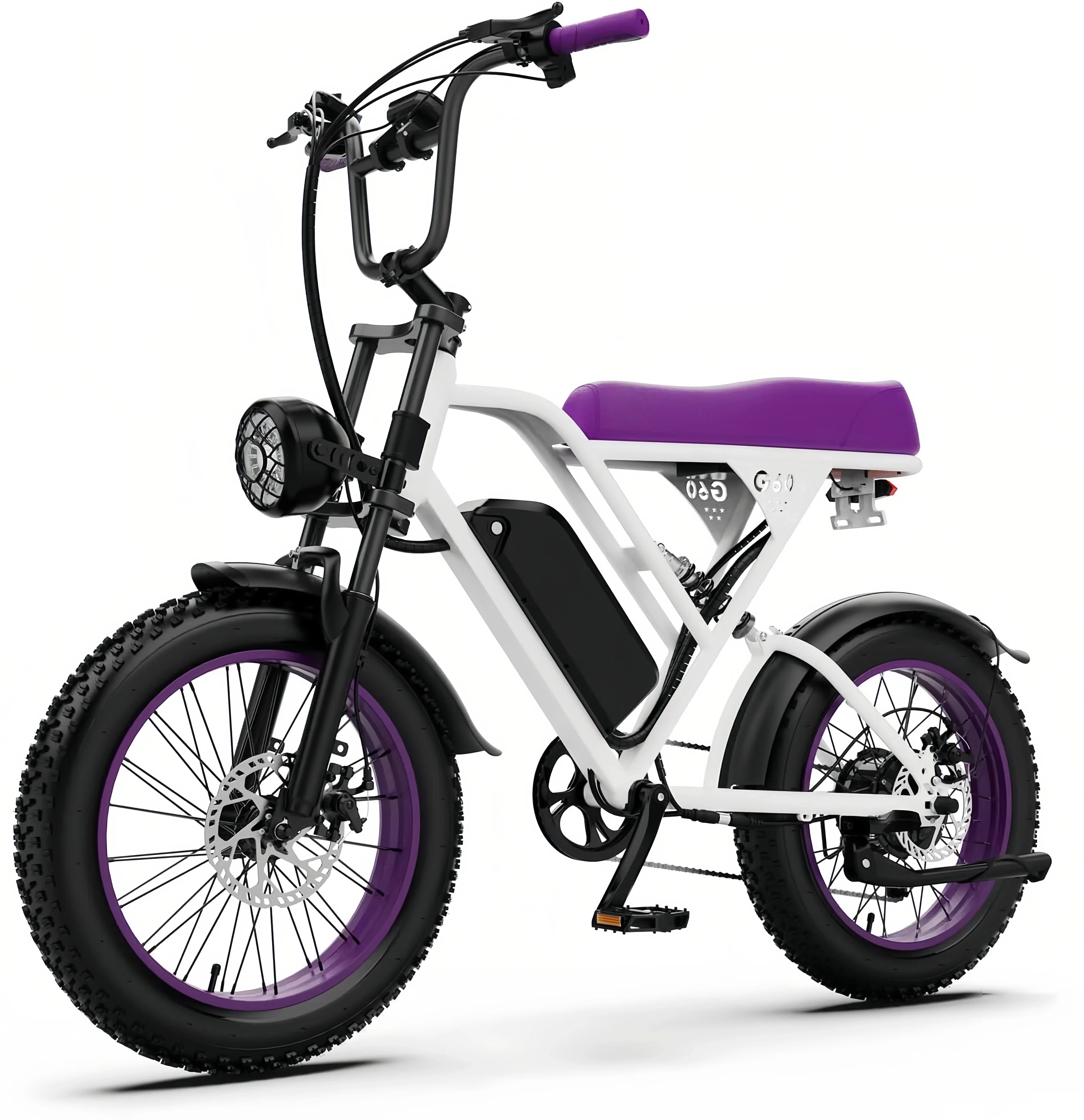 

Airo Electric Foldable Two-wheel Scooter 750W Motor Full Suspension LED Lights Disc Waterproof