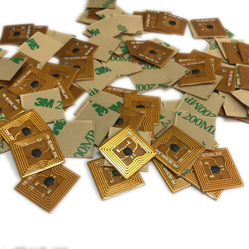 

1PC Programmable 7*7mm Micro FPC Flexible Anti Metal Small-sized NFC Electronic Tag Ntag213 RFID Tag Sticker