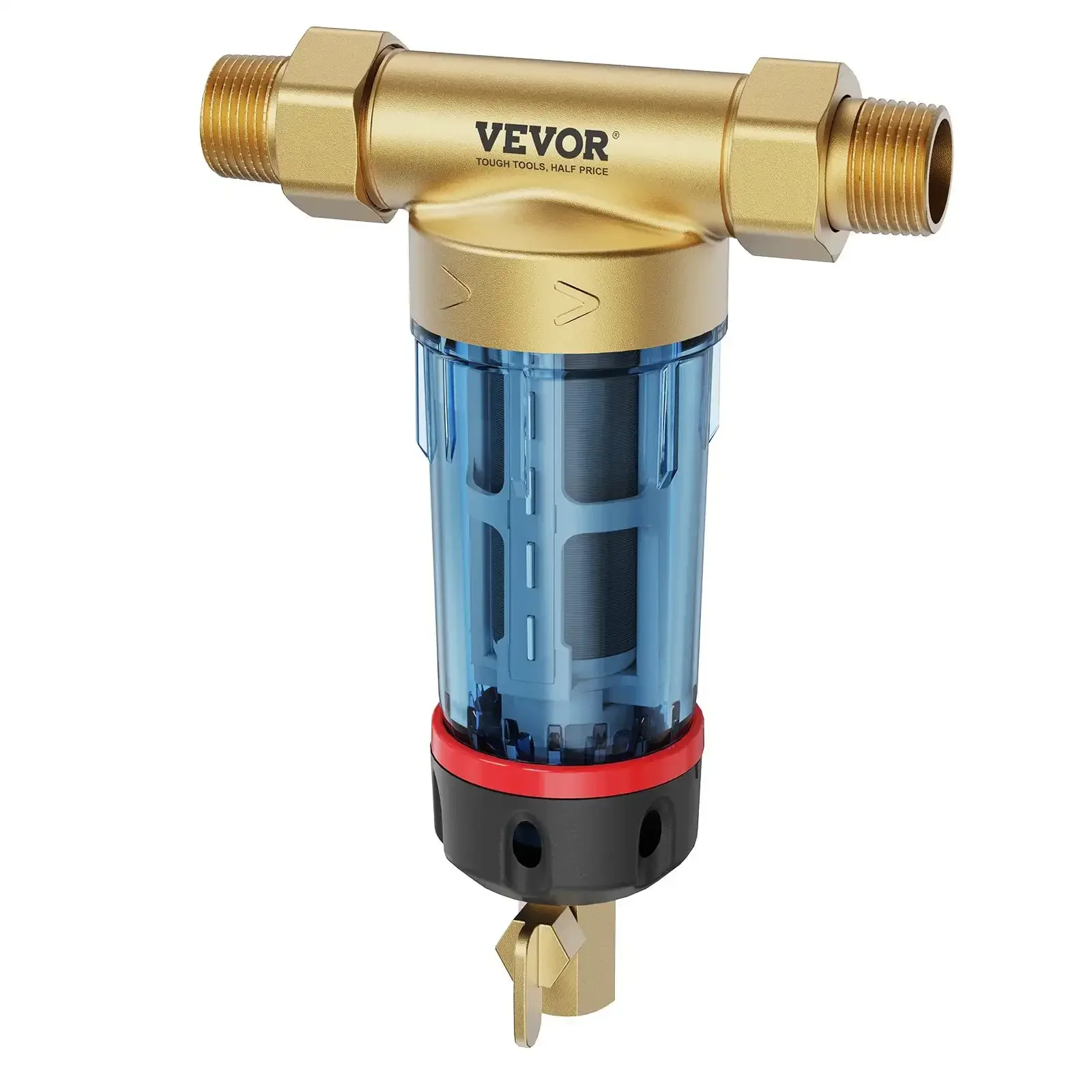 

Spin Down Filter, 40 Micron Whole House Sediment Filter for Well Water