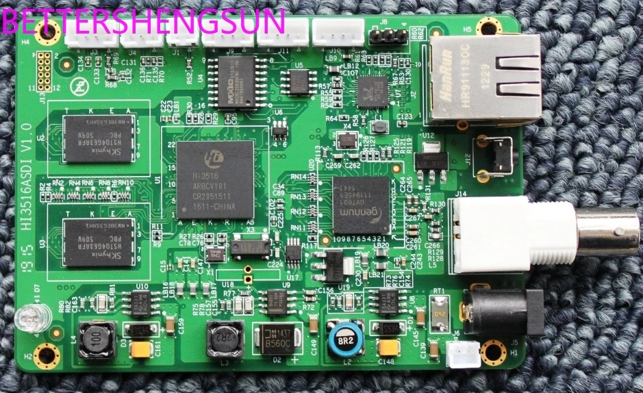 

Hi3516A Development Board SDK H.265/H.264 SDI/HDMI Input 1080P60 Frame HD