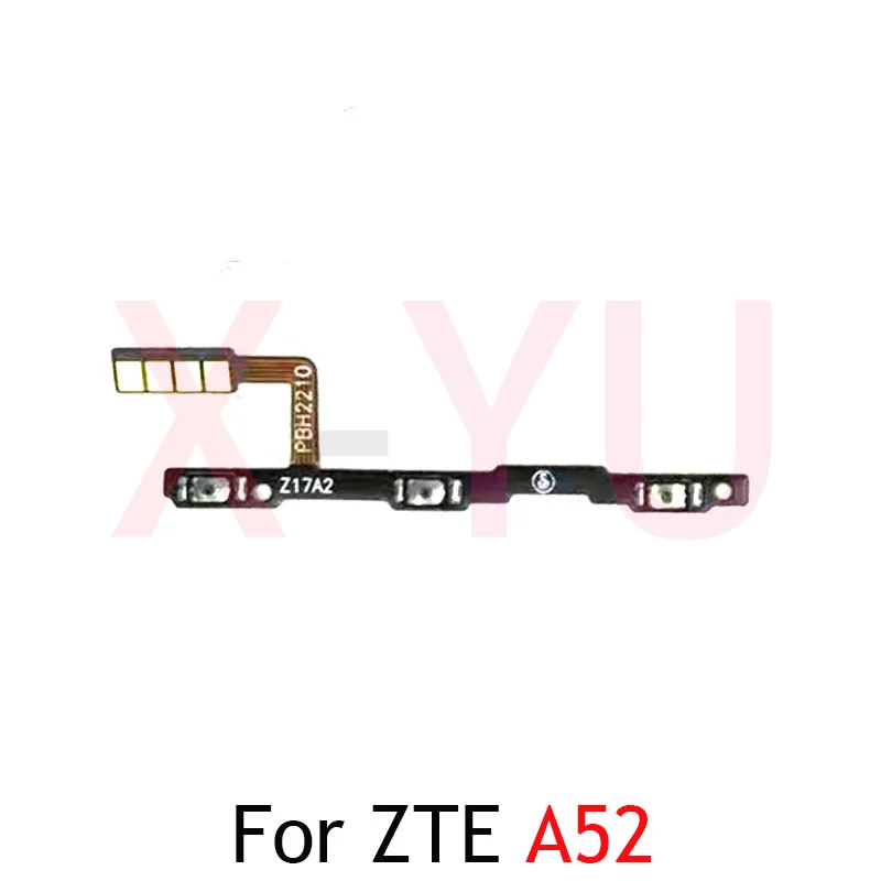 For ZTE Blade A31 A33S A51 A52 A53 A54 A71 A72 A73 2021 Plus Lite Power On Off Switch Volume Side Button Flex Cable Repair Parts