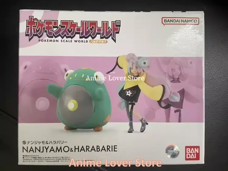 Bandai-Figuras Anime Brinquedos para Crianças, Original Scale World, POKEMON Paldea Region Iono Belibolt, Modelo Colecionável de Ornamentos, Presente