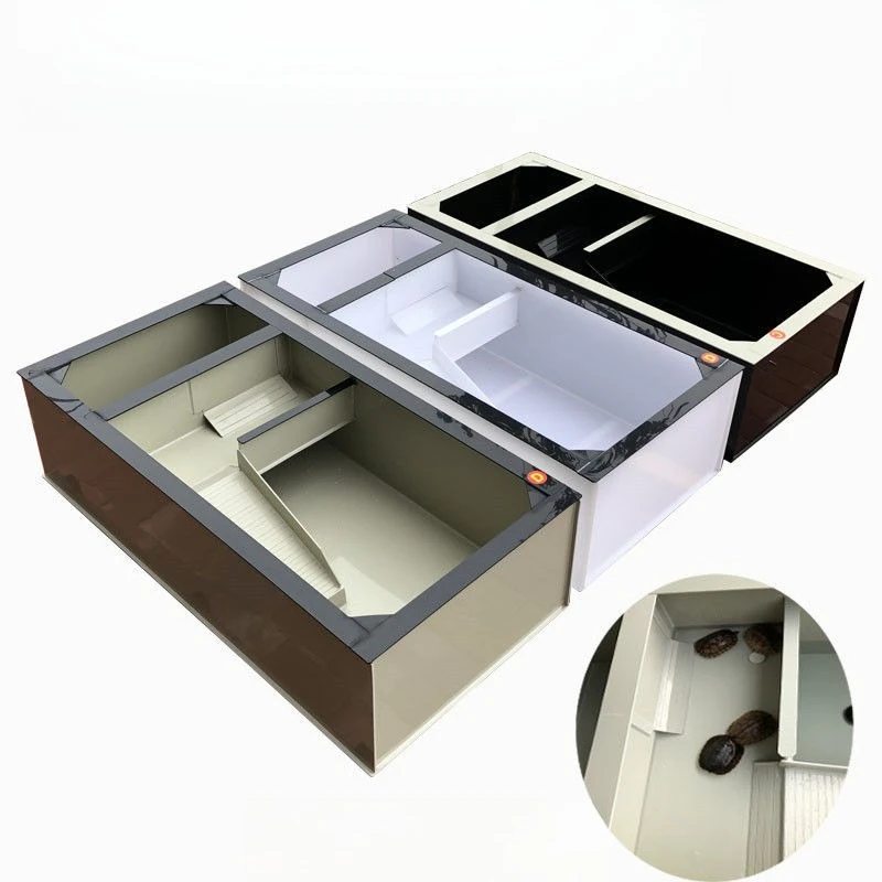

Turtle tank, with drying platform, large, villa, household, breeding box