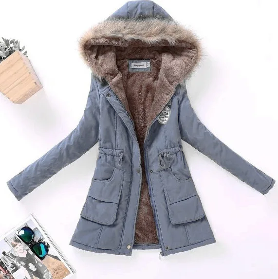 2023 New Autumn Winter Women Cotton Jacket Padded Casual Slim Coat Emboridery Hooded Parkas Wadded Warm Overcoat Fashion Parkas