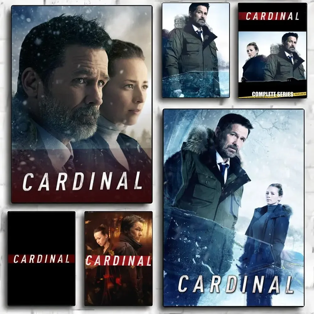 tv series C-Cardinal-L Poster Minimalist Wall Sticker for Cafe Office Bar Home Decor and Gift