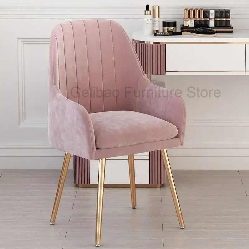 Net Red Chair Office Lunch Break Chair Internet Cafe Comfortable Nordic Chair Girl Heart Bedroom Sedentary Chair New Living Room