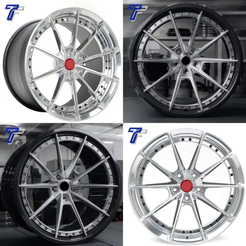 

i Custom Chrome Carbon 22" Staggered Forged Car Wheels Autonomo-M Gold Alloy Rims for SXT