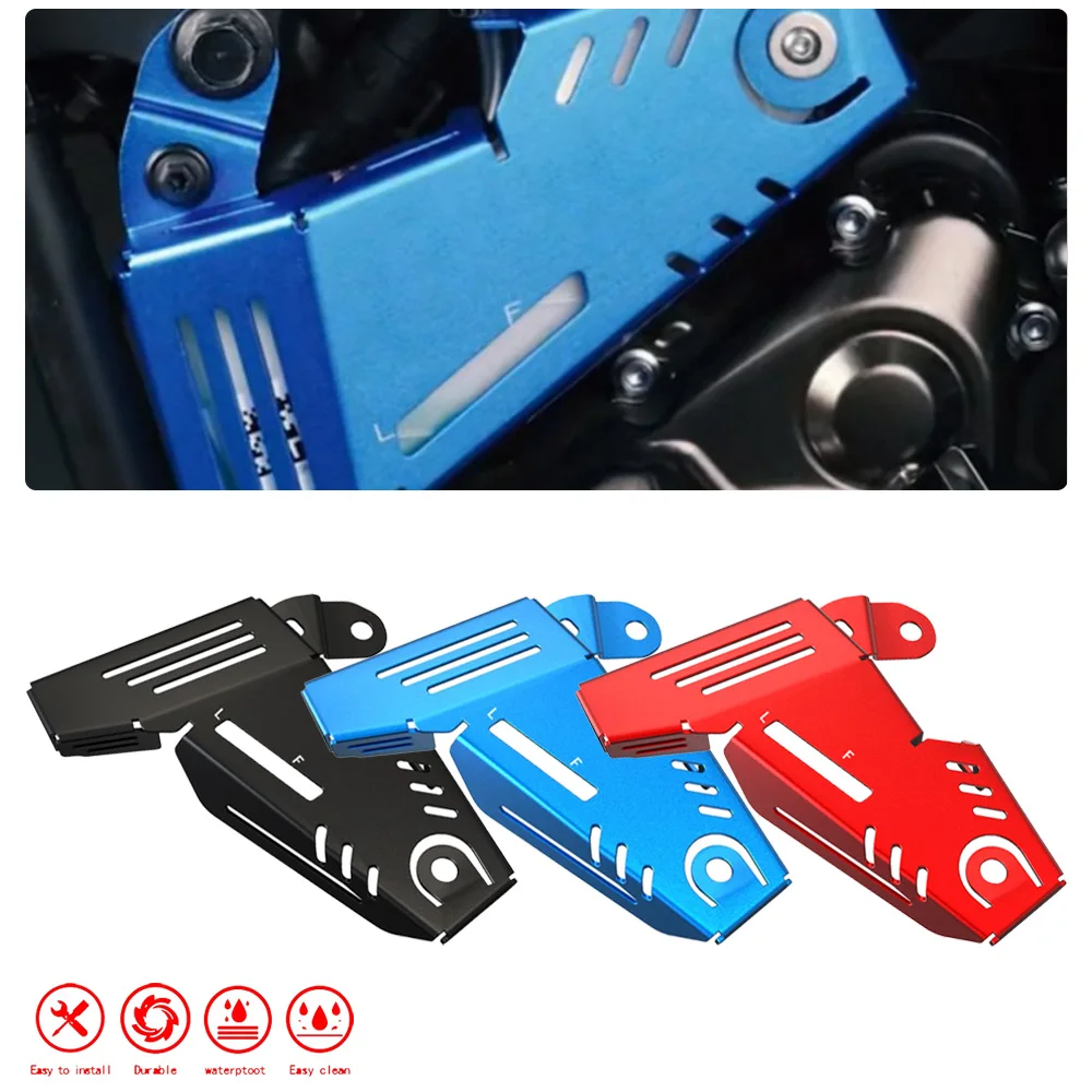 

Motorcycle Coolant Recovery Tank Shield Cover Coolant Reservoir Guard For Yamaha Tenere 700 XTZ700 /Rally Edition 2019-2022 2023