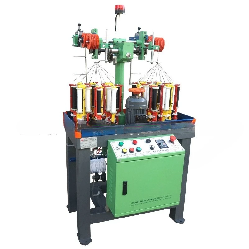 Gold and silver thread braiding machine 8 strands gold and silver rope 8 ingots high-speed braiding machine
