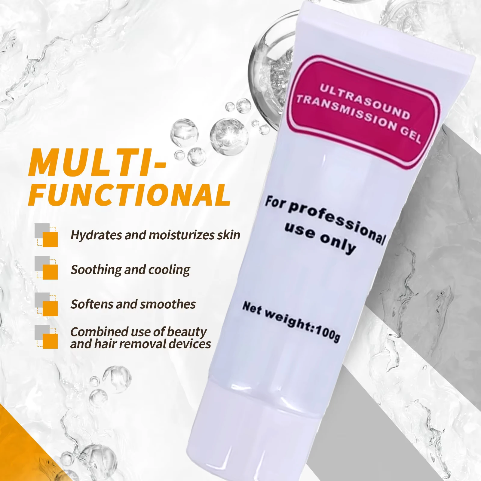 Medical ultrasound gel Fast Hair Removal Spray Painless Hair Growth Inhibitor Arm Armpit Leg Permanent Depilatory for Men Women