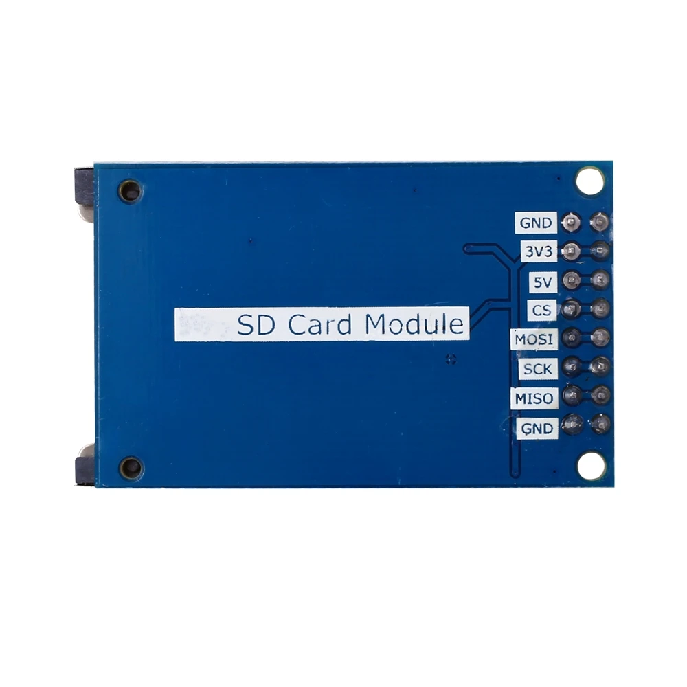 SD card read-write module microcontroller SD SPI interface SD card socket SD card module