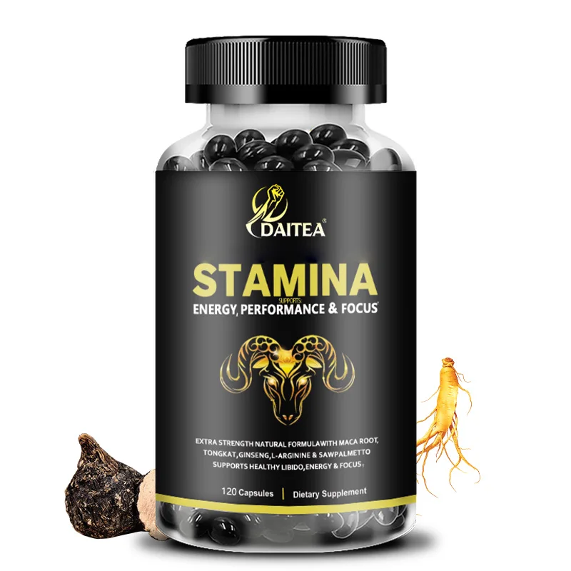 

Men's Health Capsules - with L ARGININE Maca Root Powder Extract,Stamina, Energy, Performance & Focus