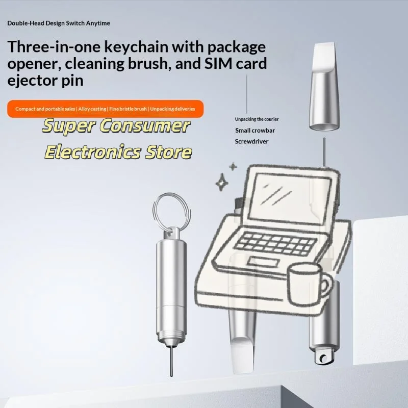 iPhone  Repair & Cleaning Tool Kit – Includes SIM Eject Pin, Cleaning Brushes, Reset Pin & Probe for DIY Maintenance