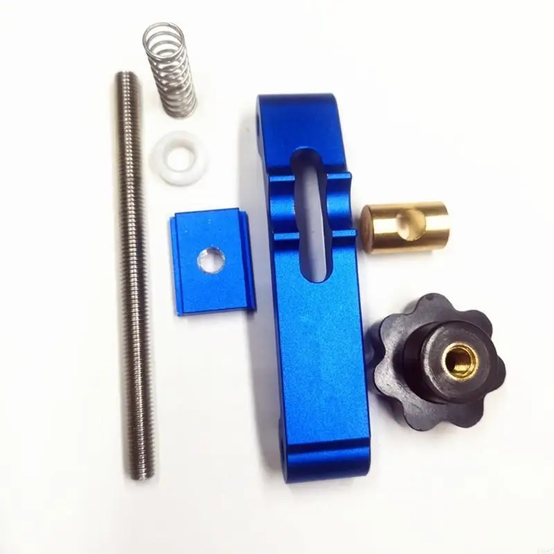 H58C Upgraded T-Track Hold Down Clamp Woodworking Fixed Clamp T-Slots Clamping Blocks