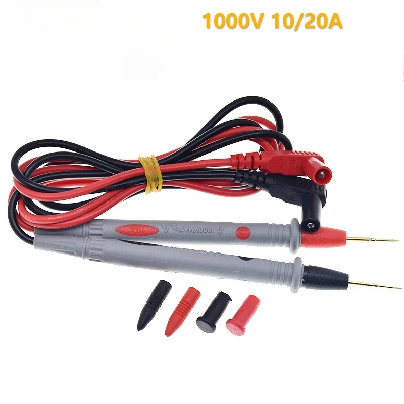 Multimeter Test Leads Universal Cable AC DC 1000V 20A 10A CAT III Measuring Probes Pen for Multi-Meter Tester Wire Tips