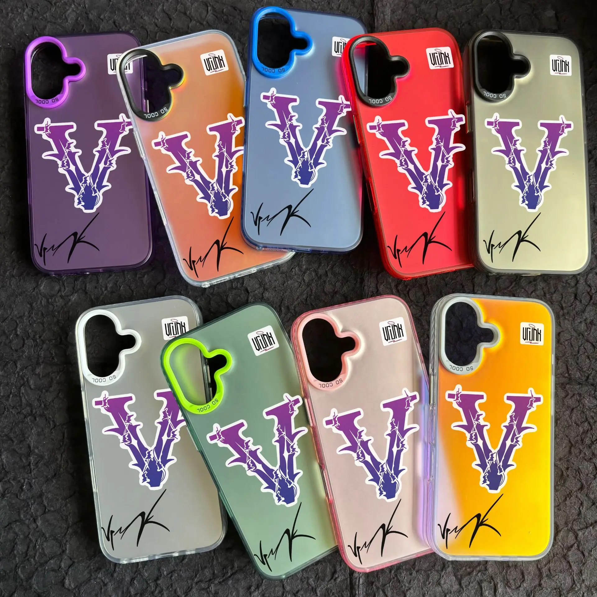 Phone Case for iPhone 16, Protective Cover for Apple iPhone 15 Pro Max, IMD Shockproof Case for iPhone 13/11/12/14/7/8