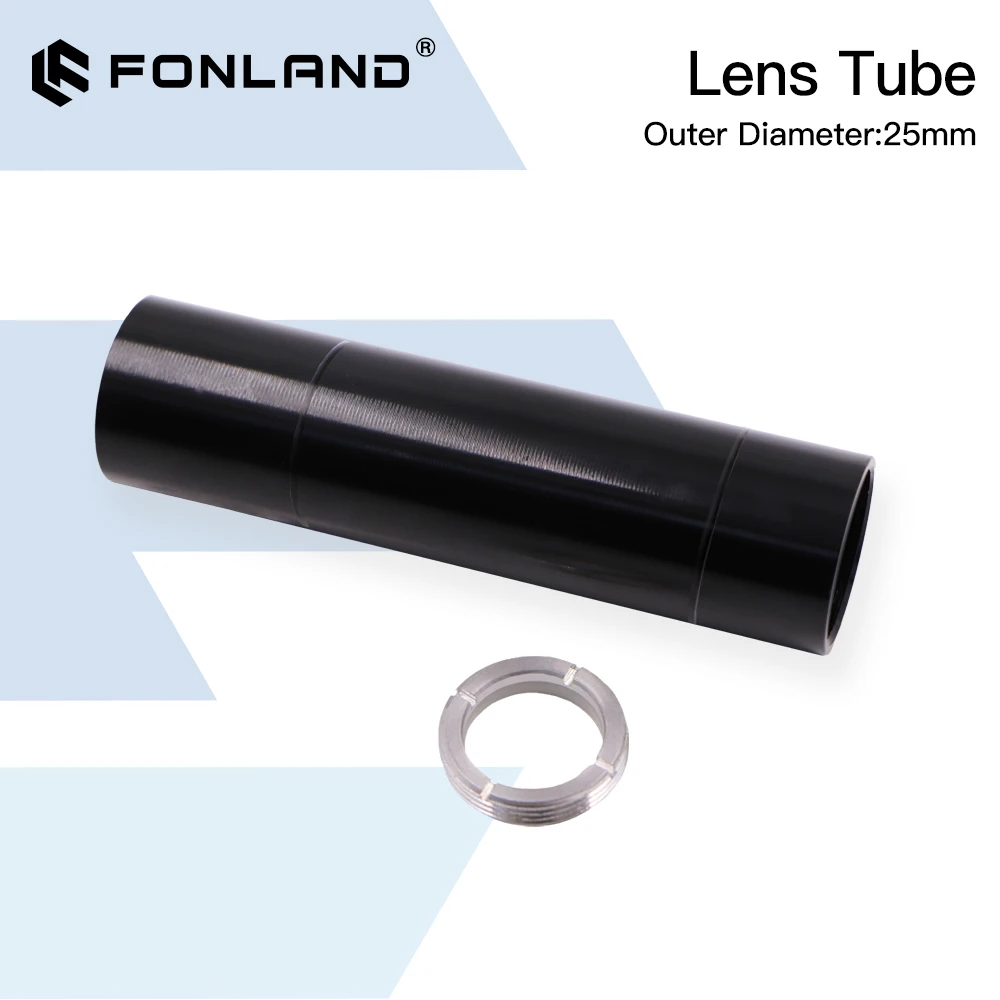 

FONLAND CO2 O.D.24/25mm Lens Tube for D20 F50.8/63.5/101.6mm Lens CO2 Laser Cutting Engraving Machine