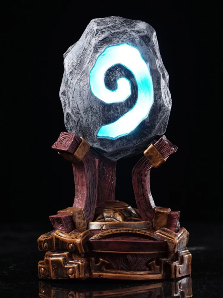 Hearthstone Heroes of Warcraft Collectible Figure Model Toy with LED Light