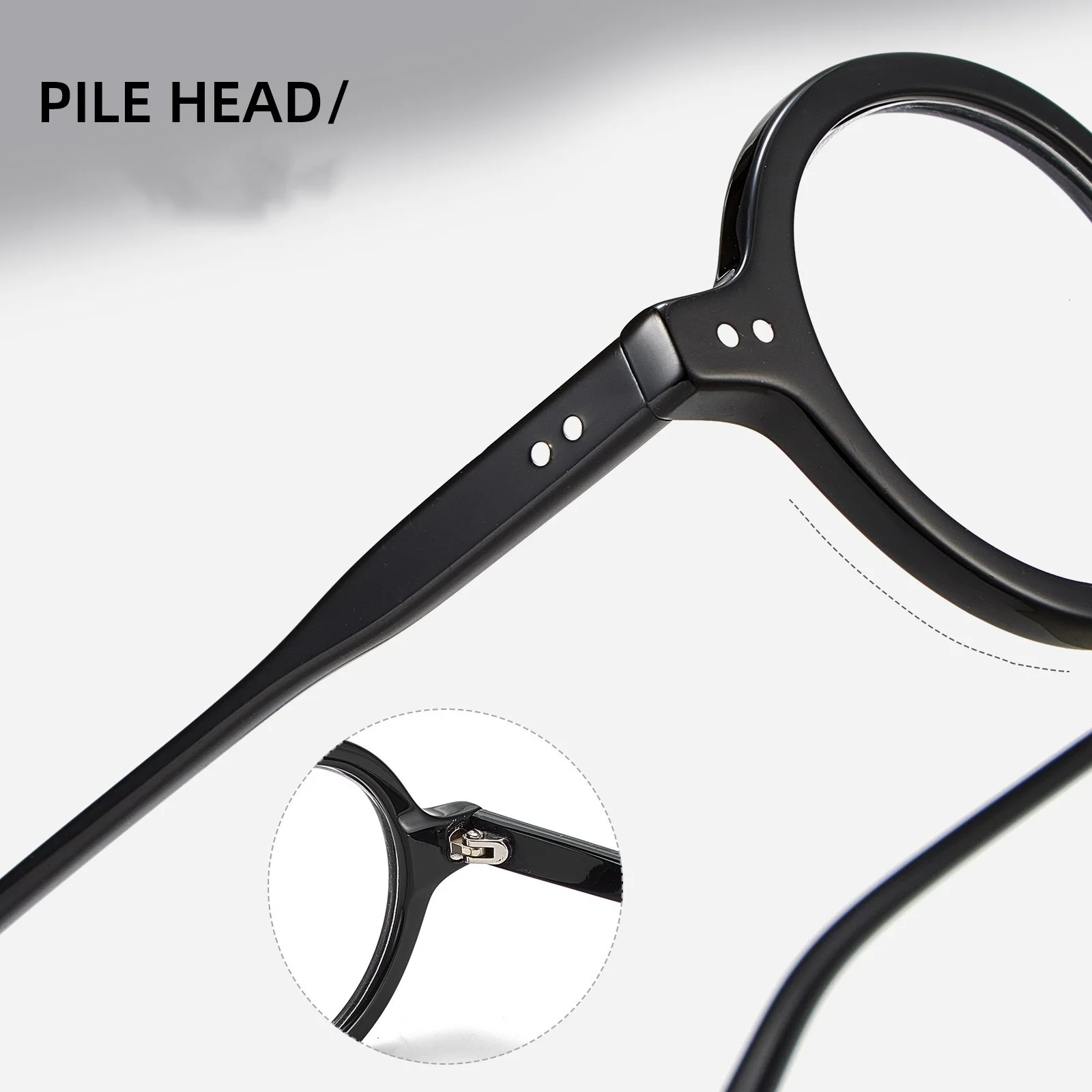 جودة عالية أزياء خلات الإطار الرجعية الرجال النساء الكلاسيكية النظارات الطبية البصرية الرموش