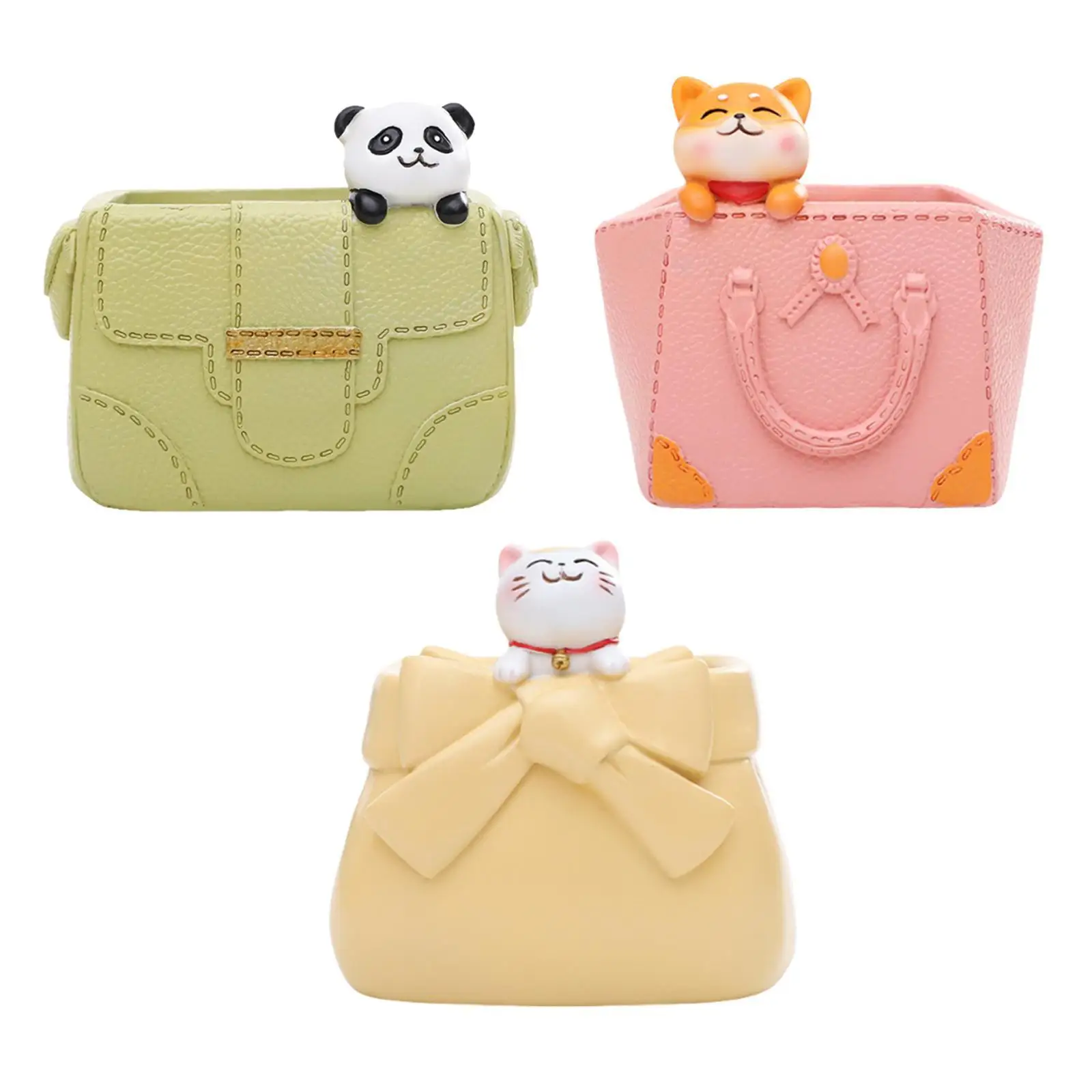 حاوية زارع Pothos هدية هووسورمينغ مع ثقب الصرف وعاء زهور من الراتنج لطاولة مكتب الحضانة قطعة مركزية للمكتب الداخلي