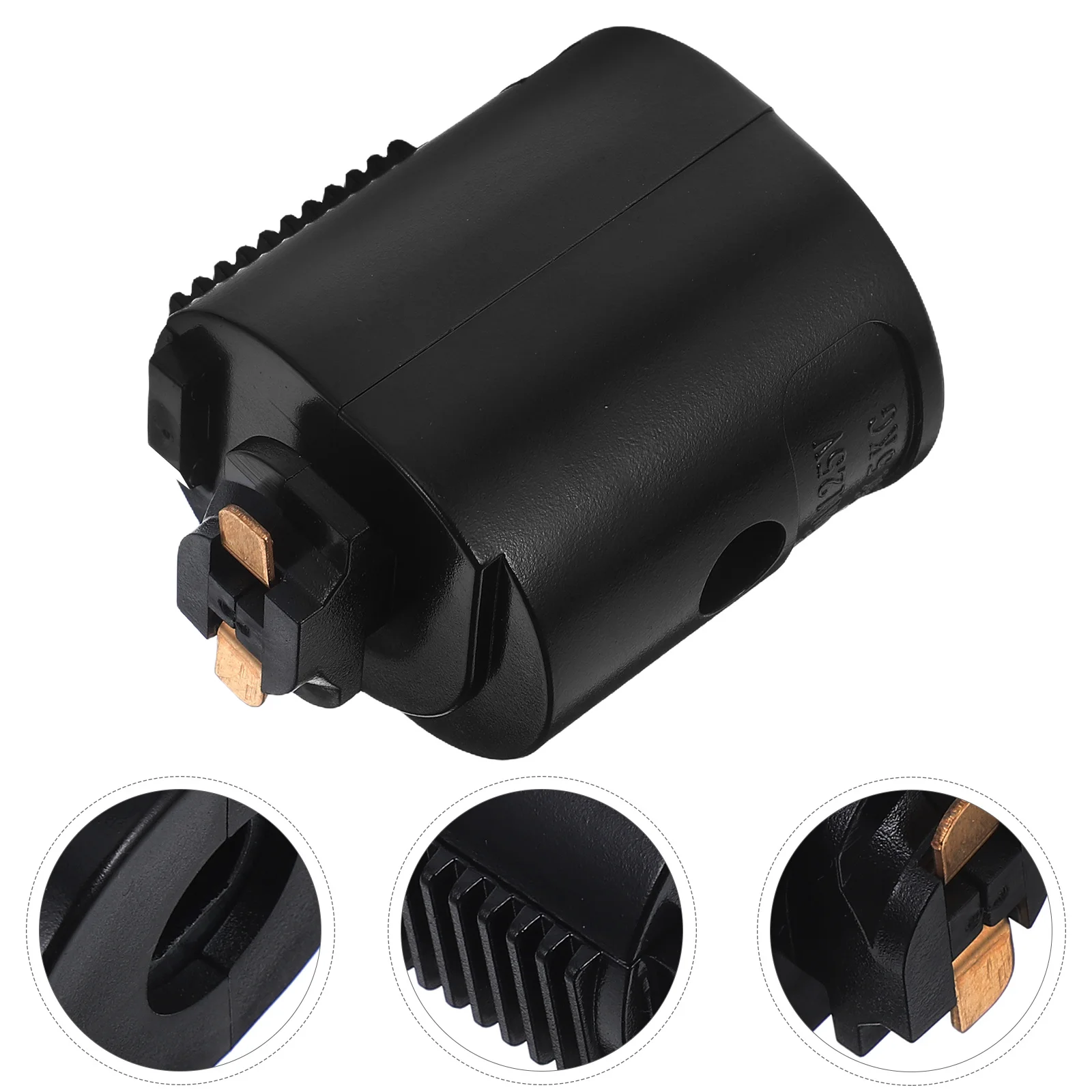 

Track Light Head Adapter Black Heavy Duty Rail Lighting Accessories Easy Install For Led Bulbs Warm Tip Included