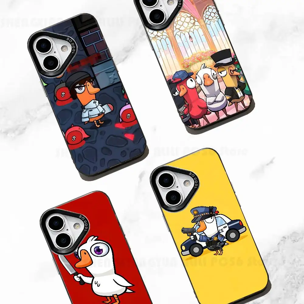 

G-Goosee D-Duck Kill Phone Case For IPhone 17 16e 16 15 14 13 12 11 Pro Max X XR XS MAX Back Cover