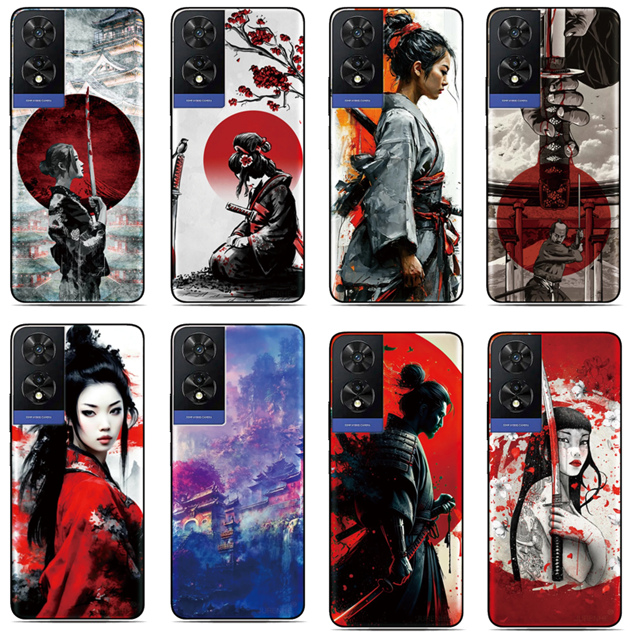

Ninja Girl Cover For Nothing Phone 2a Plus CMF 1 2 One Two Motorola Moto G96 G86 G56 G54 G24 G05 G04 G15 E15 G85 Back Case