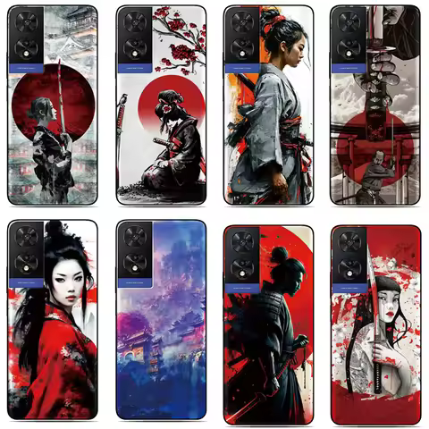 Ninja Girl Cover For iPhone 17 16 15 12 Pro Max Air 16e 13 Mini X XR 7 8 Plus SE 3 2 2020 2022 iPod Touch 7 6 5 Phone Case