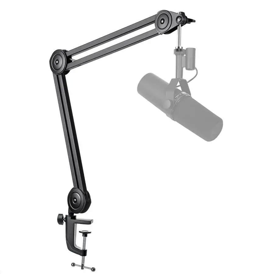 

Microphone Arm StandHeavy Duty Boom Arm, Suspension Scissor Adjustable Mic Stand with Desk Mount, Ccalmp, 5 8 Screw, Cable Ties,
